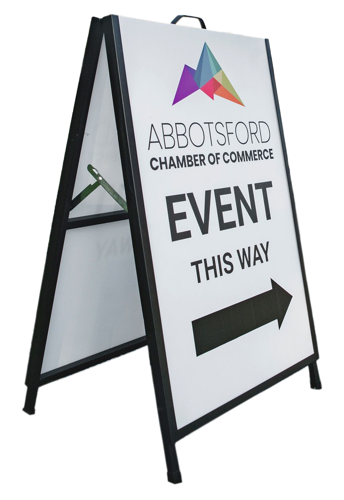 event sign